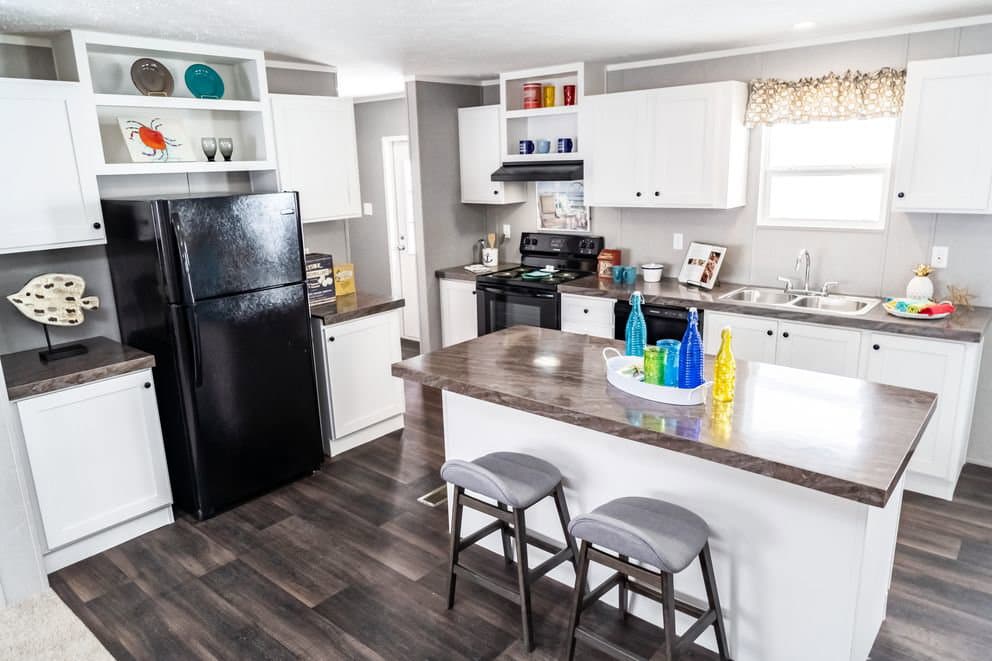 The eagle 76 kitchen home features