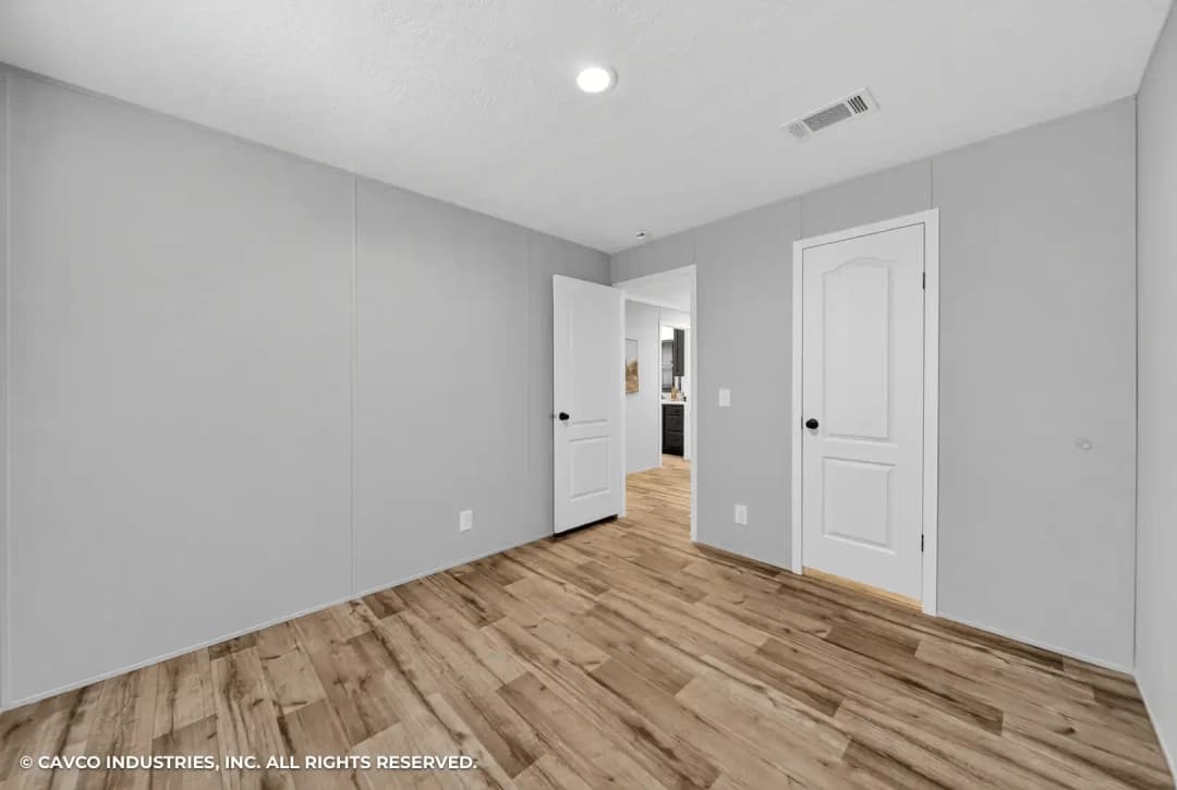 Vantage bedroom home features