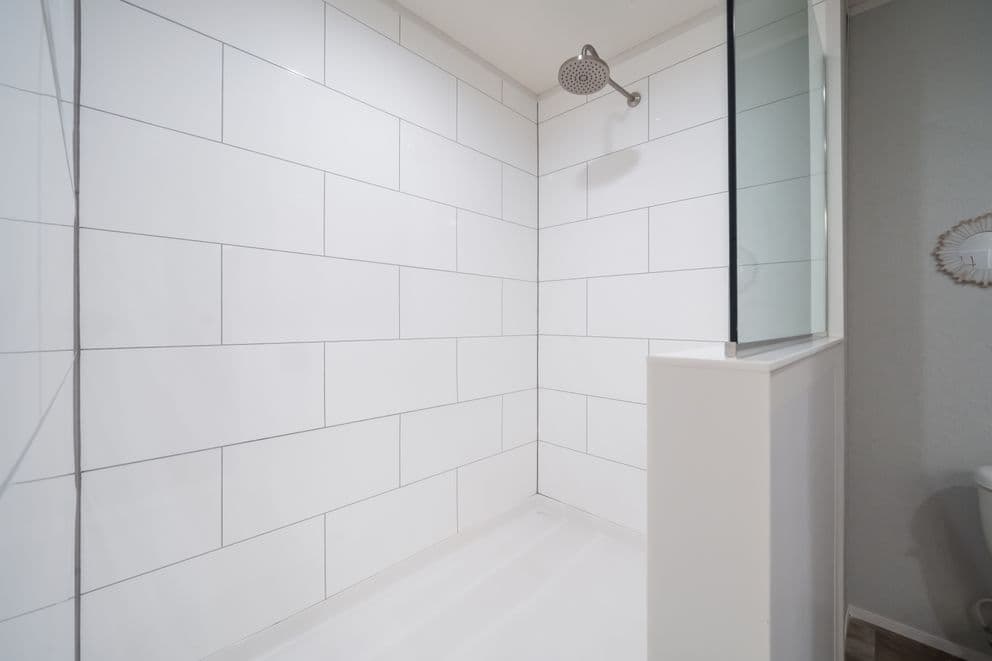 The fusion c bathroom home features