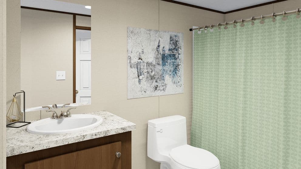 Grand bathroom home features