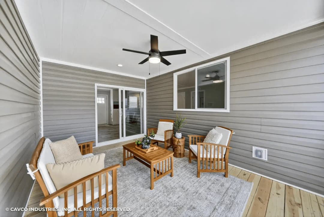 Vantage exterior home features
