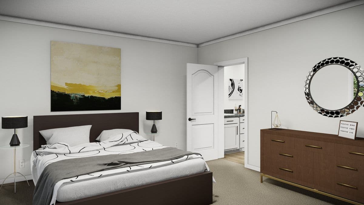 The parker bedroom home features