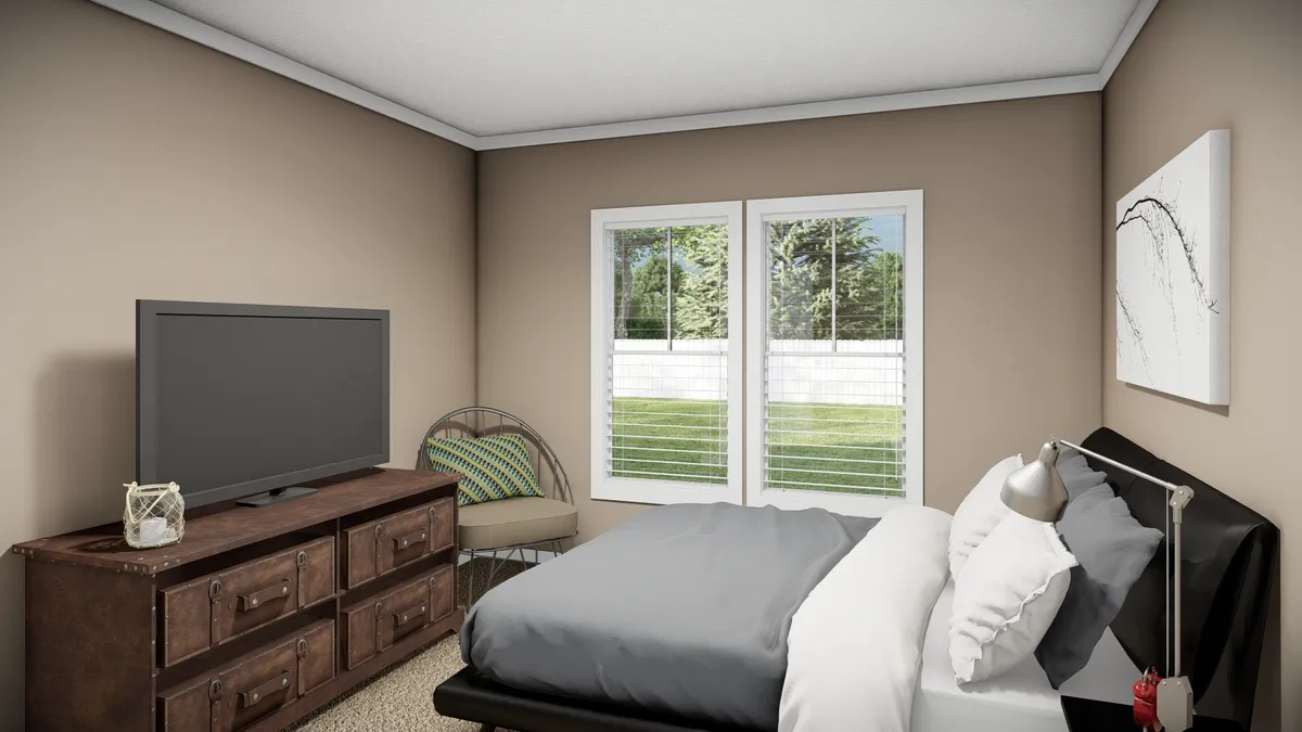 The lloyd ii bedroom home features