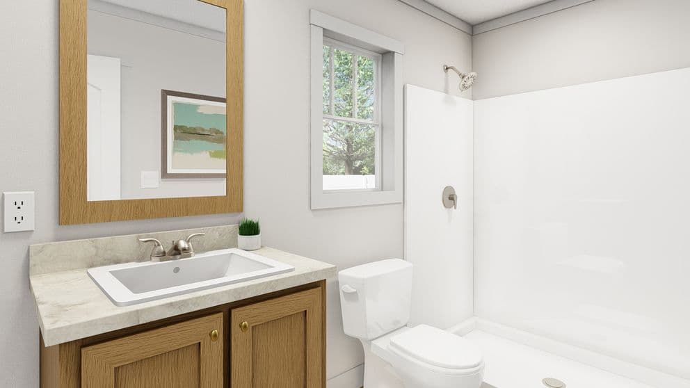 Born to run bathroom home features