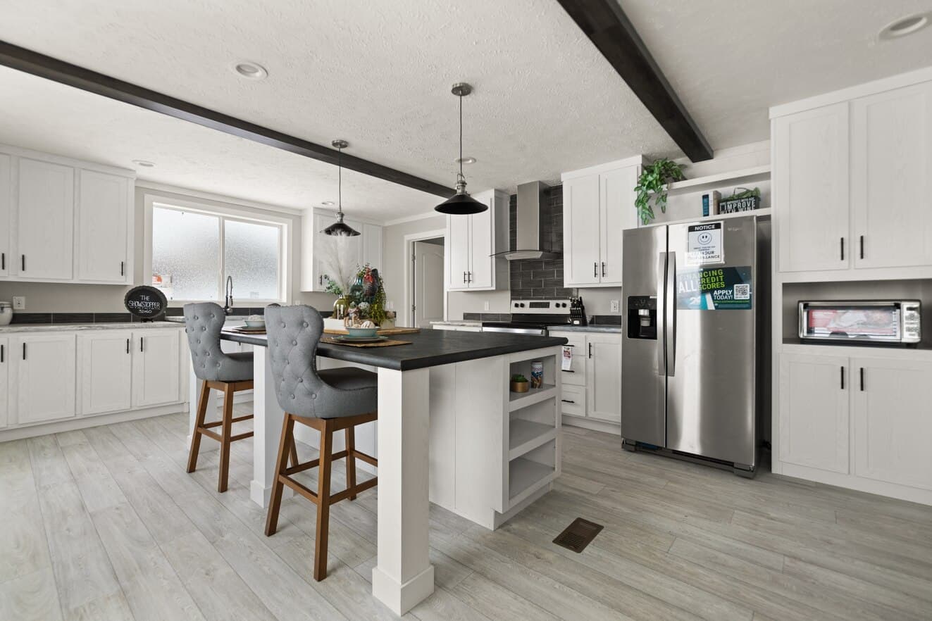 Big beam house 32663x kitchen home features
