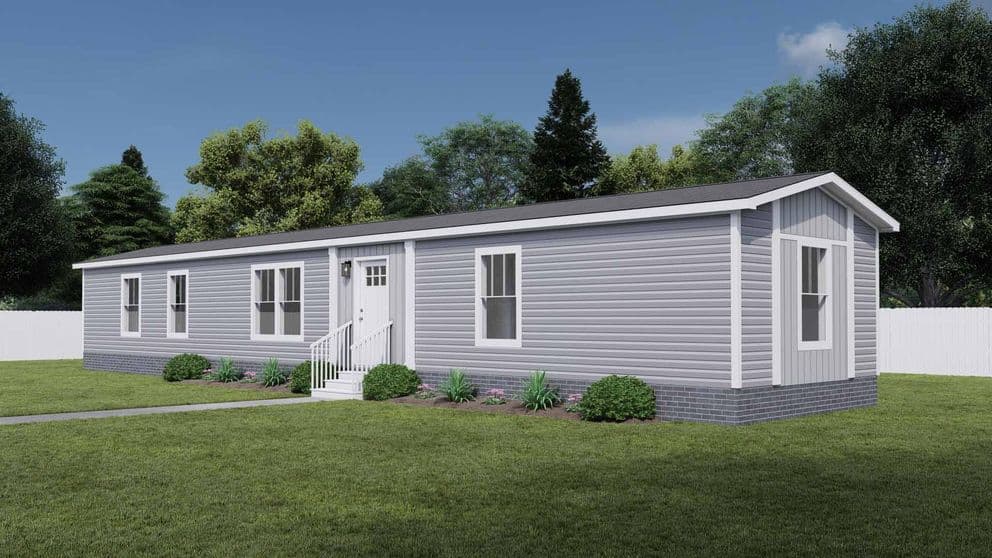 Walk the line elevation and exterior home features
