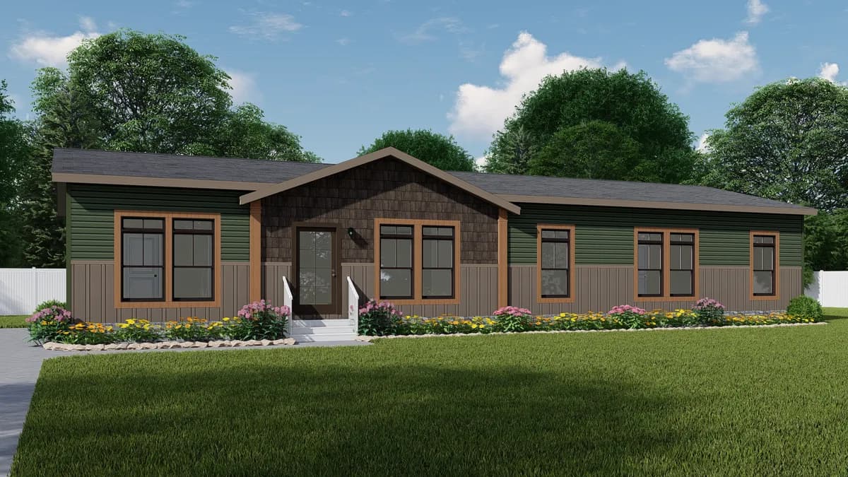 The riviera hero, elevation, and exterior home features
