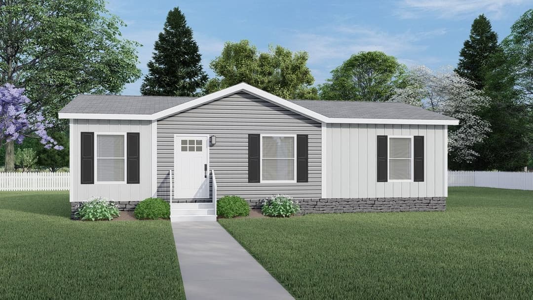 Drake elevation and exterior home features