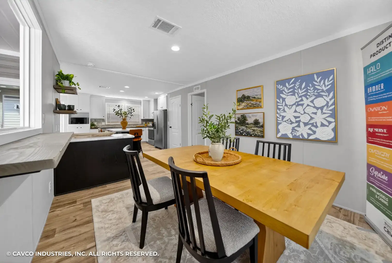 Vantage interior home features
