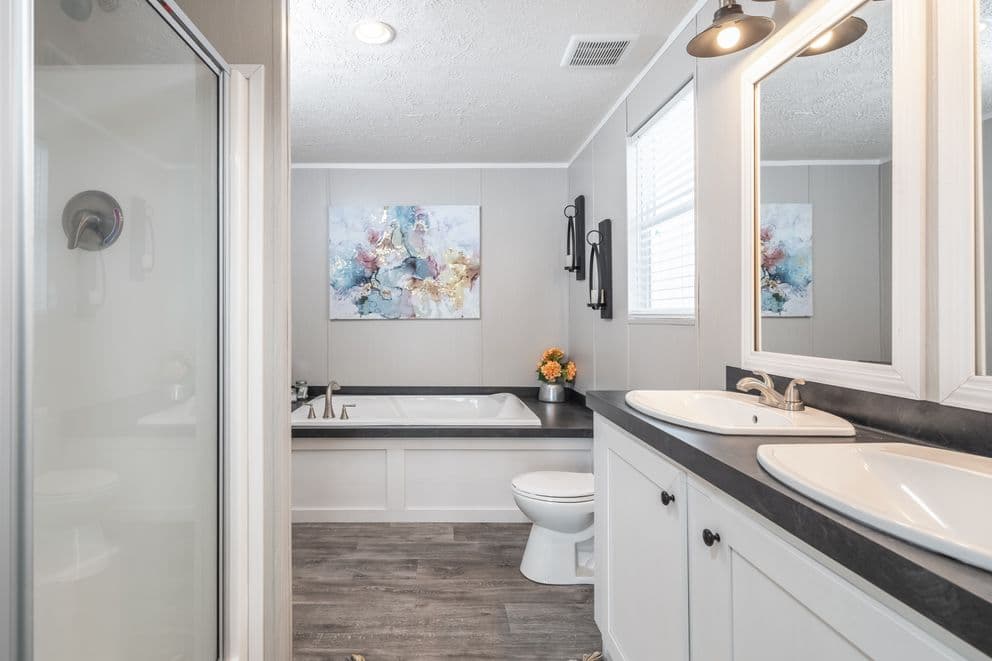 Tradition 48 bathroom home features