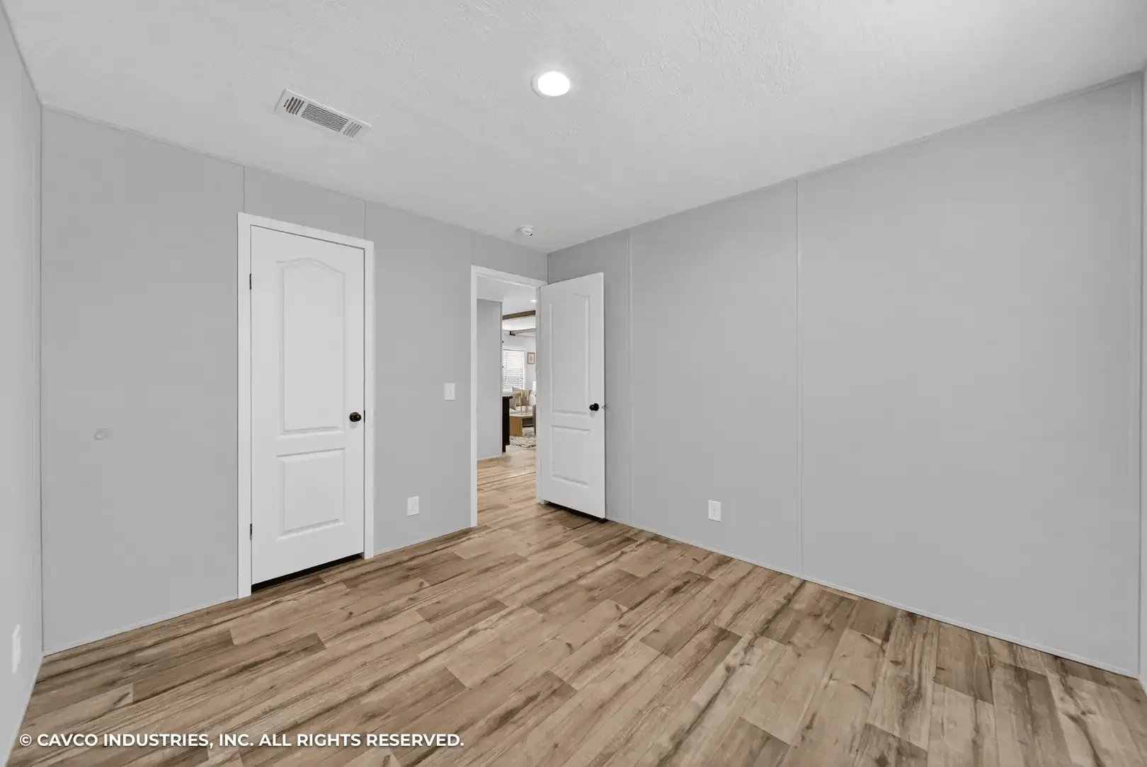 Vantage bedroom home features