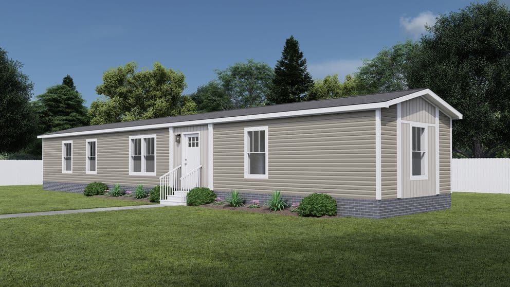 Born to run elevation, exterior, and hero home features