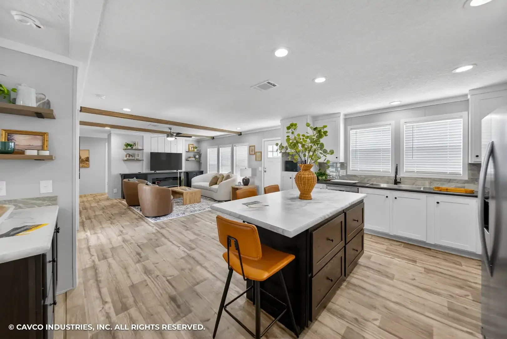 Vantage interior home features