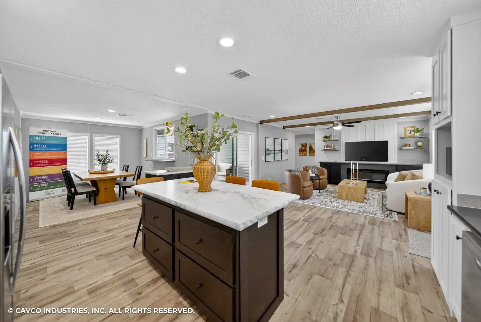 Vantage interior home features