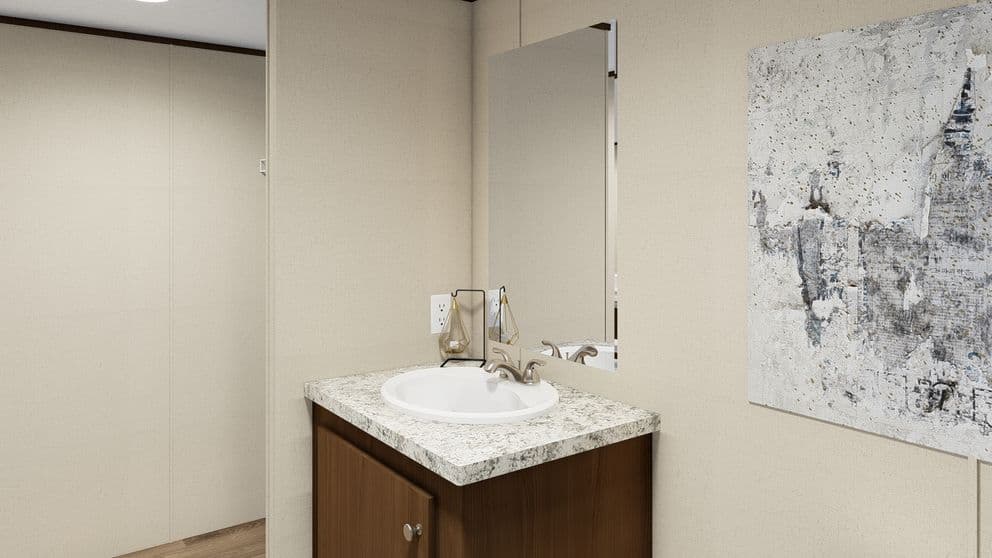 Grand bathroom home features