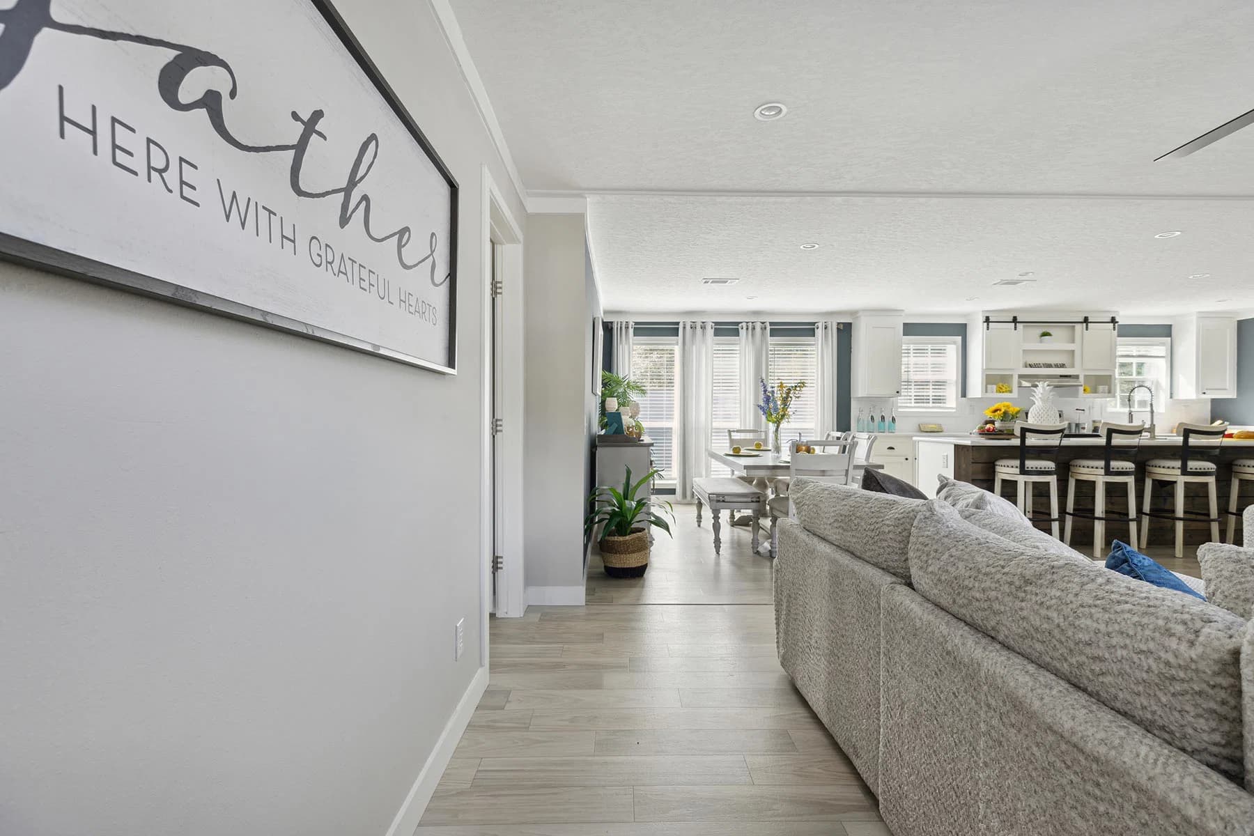 Liberty interior home features