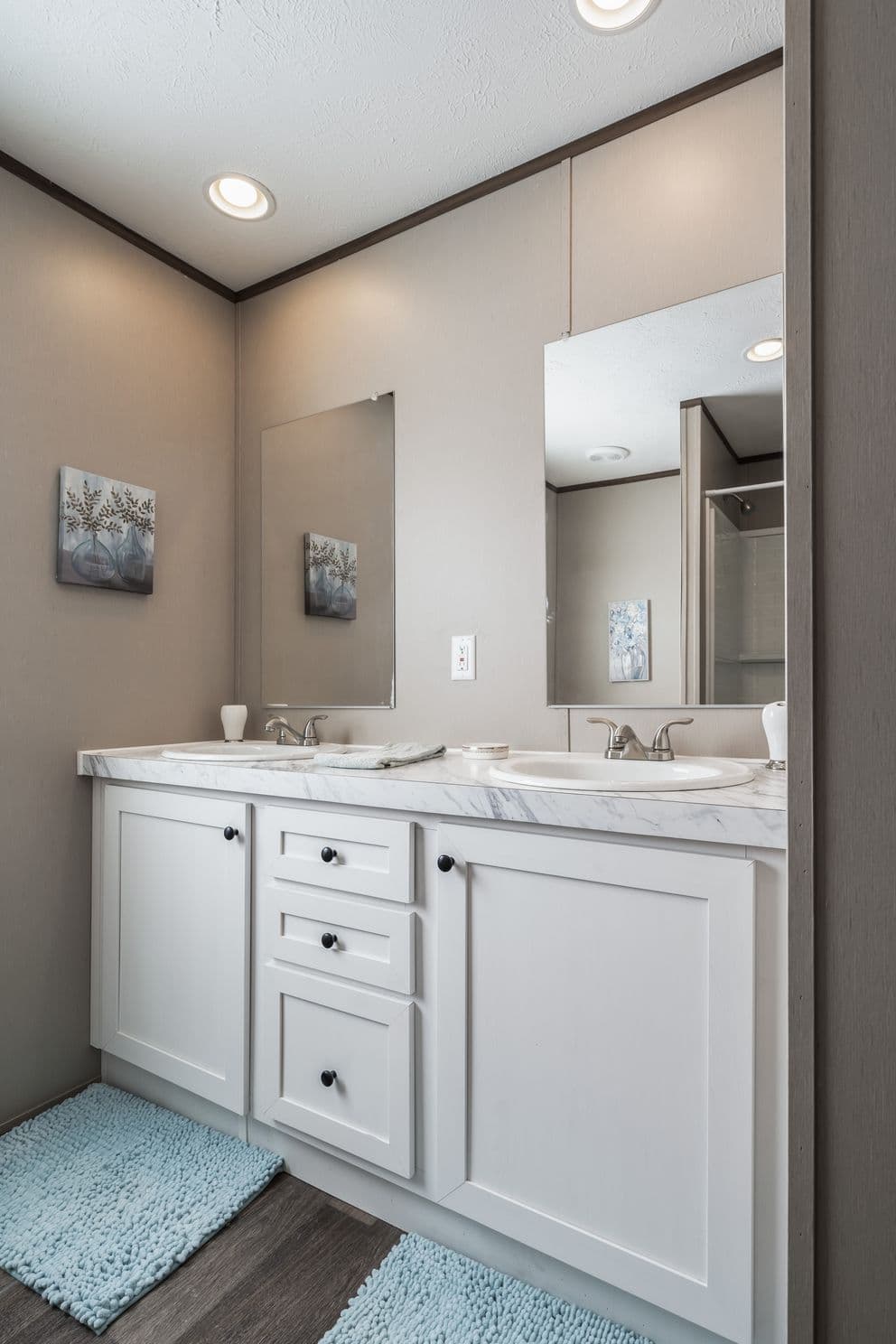 The farmhouse breeze 72 bathroom home features