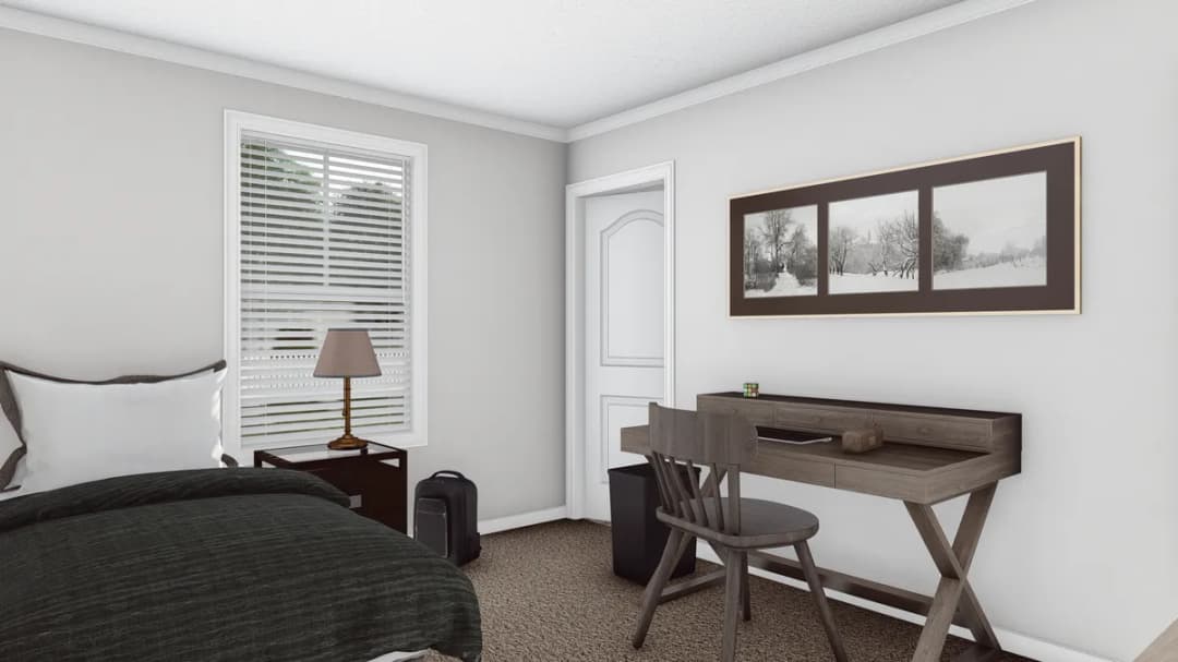 The southern charm bedroom home features