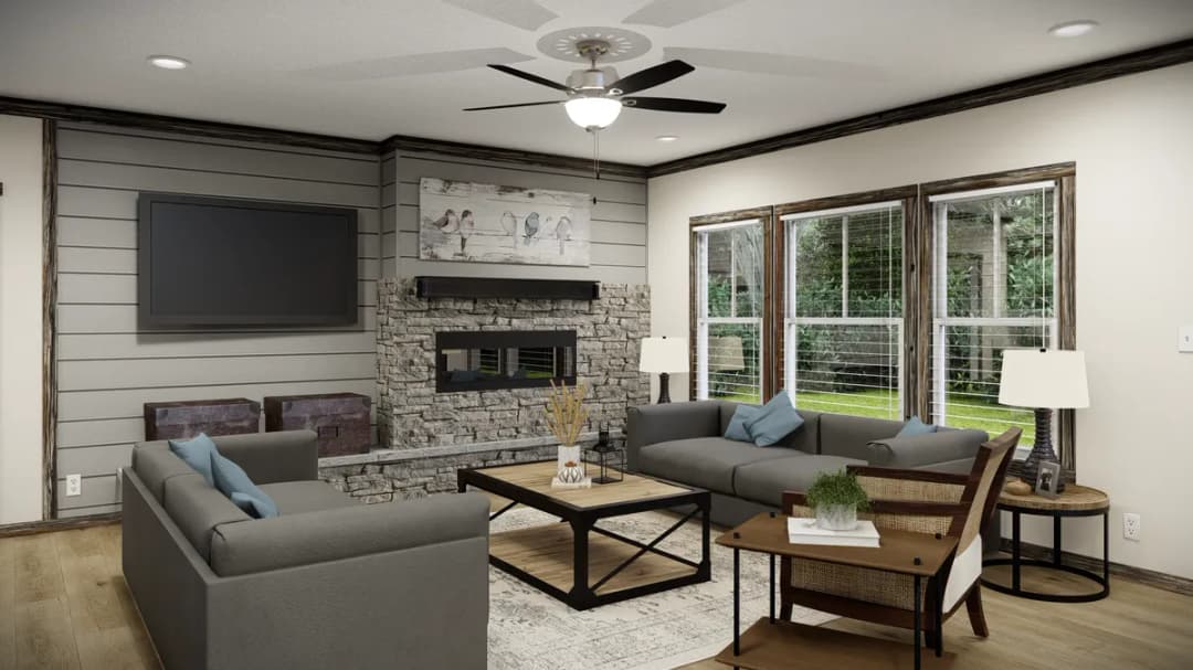 The anderson ii interior home features
