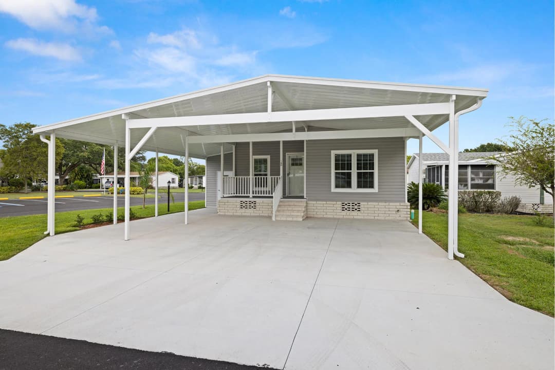 Champion community exterior home features