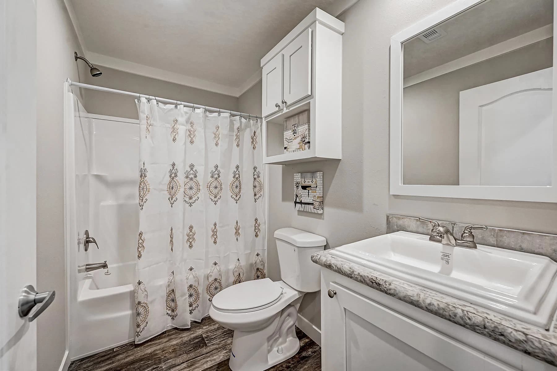 Champion community bathroom home features