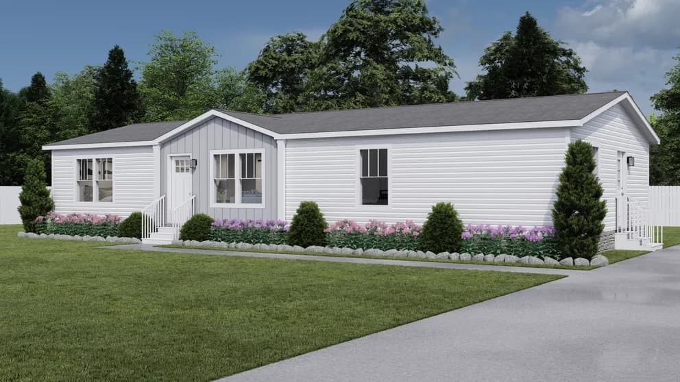Brown eyed girl elevation, exterior, and hero home features