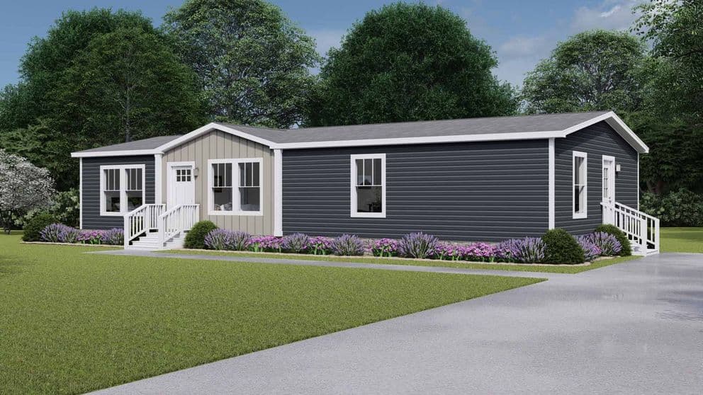 Shout elevation and exterior home features